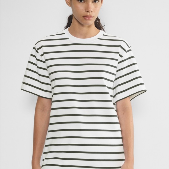 Babaton Tops - Aritzia Babaton Interlock Cotton Pegasus T-Shirt - S